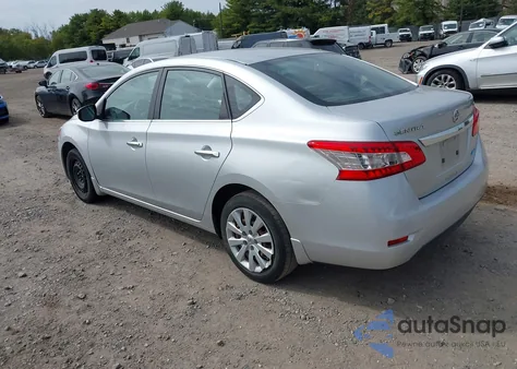 2014 Nissan Sentra Sv z USA, uszkodzony, nr VIN 3N1AB7APXEY287625